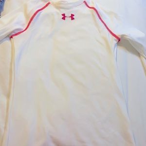 Under Armour Girls Long Sleeve Rash Guard